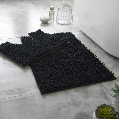 2 Piece Set Rectangle/U-shaped Bath Mat