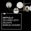Oberon 6 - Light Steel Dimmable Square / Rectangle Chandelier