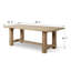 Ramlal Pine Wood Dining Table