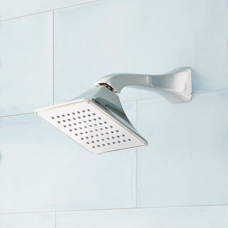 Vilamonte Square Shower Head - Polished Nickel, Polished Nickel