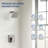 Pressure-Balanced Rainfall Shower System, High-Pressure Rain Shower Head with Rough-in Valve-117466004