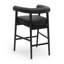 Tabouret de comptoir en cuir Spara-112677285