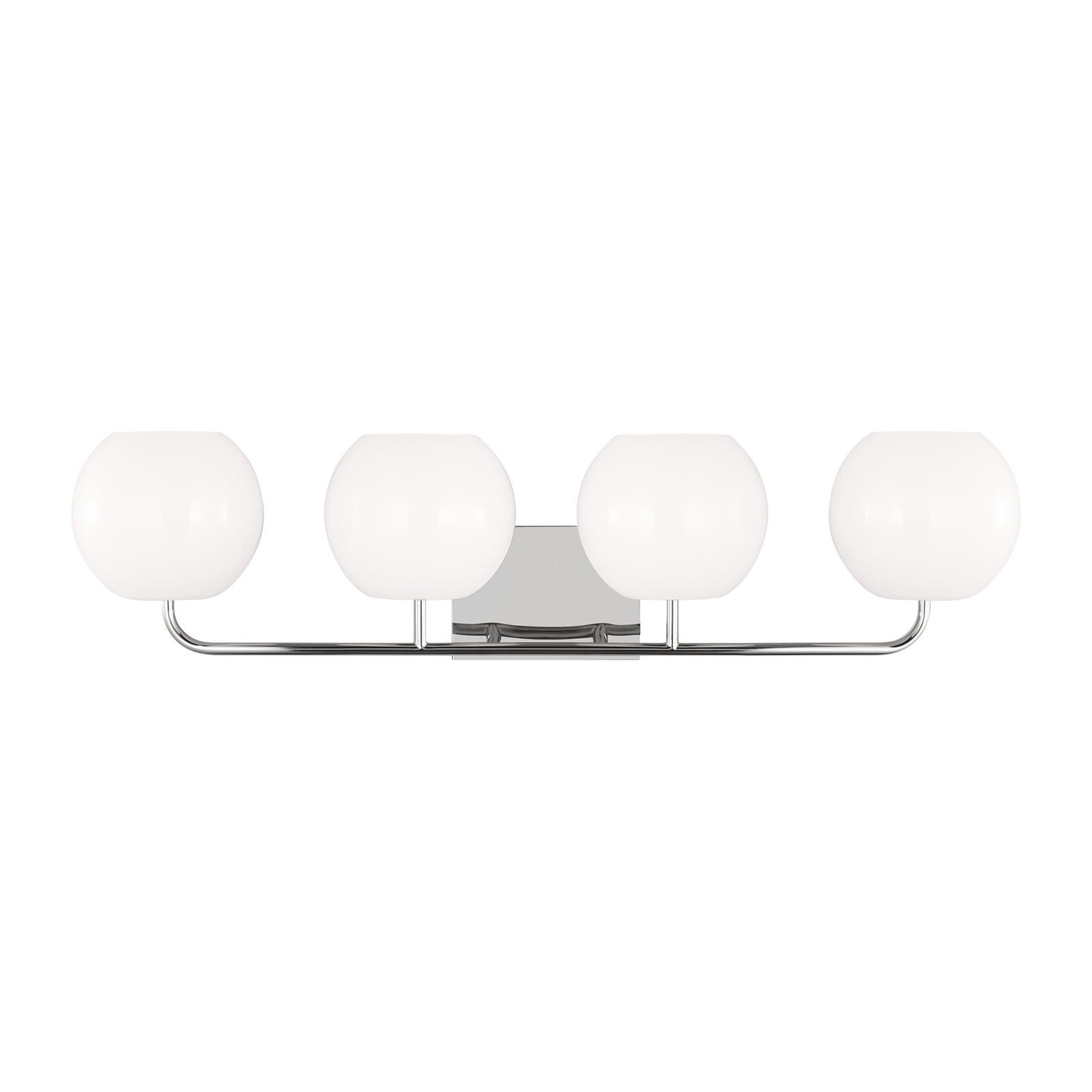 Jorund 4 Light Dimmable Vanity Light, Chrome, No