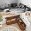 Banc de coin-repas en L avec rangement escamotable-1072927420