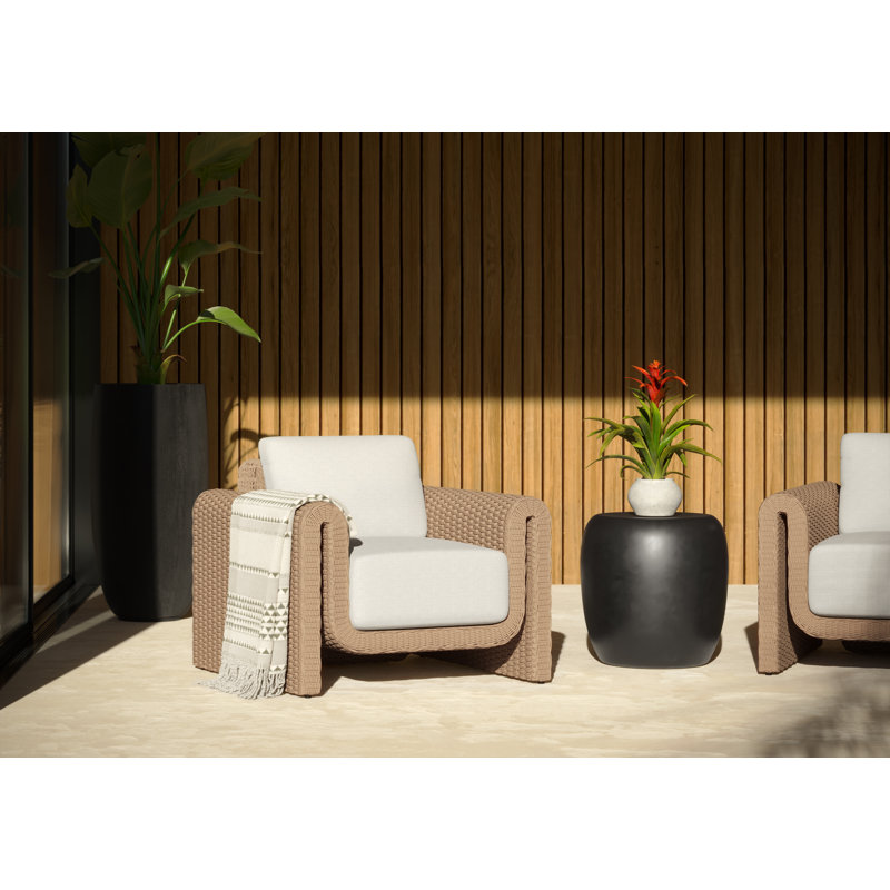 TIBI ARMCHAIR - NATURAL - LOUIS CREAM