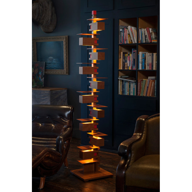 Taliesin Floor Lamp, Cherry