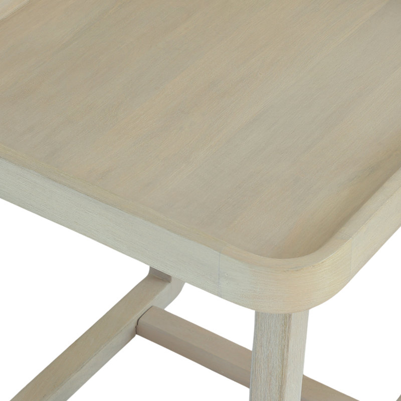 Table d'appoint Bryan, Blanc