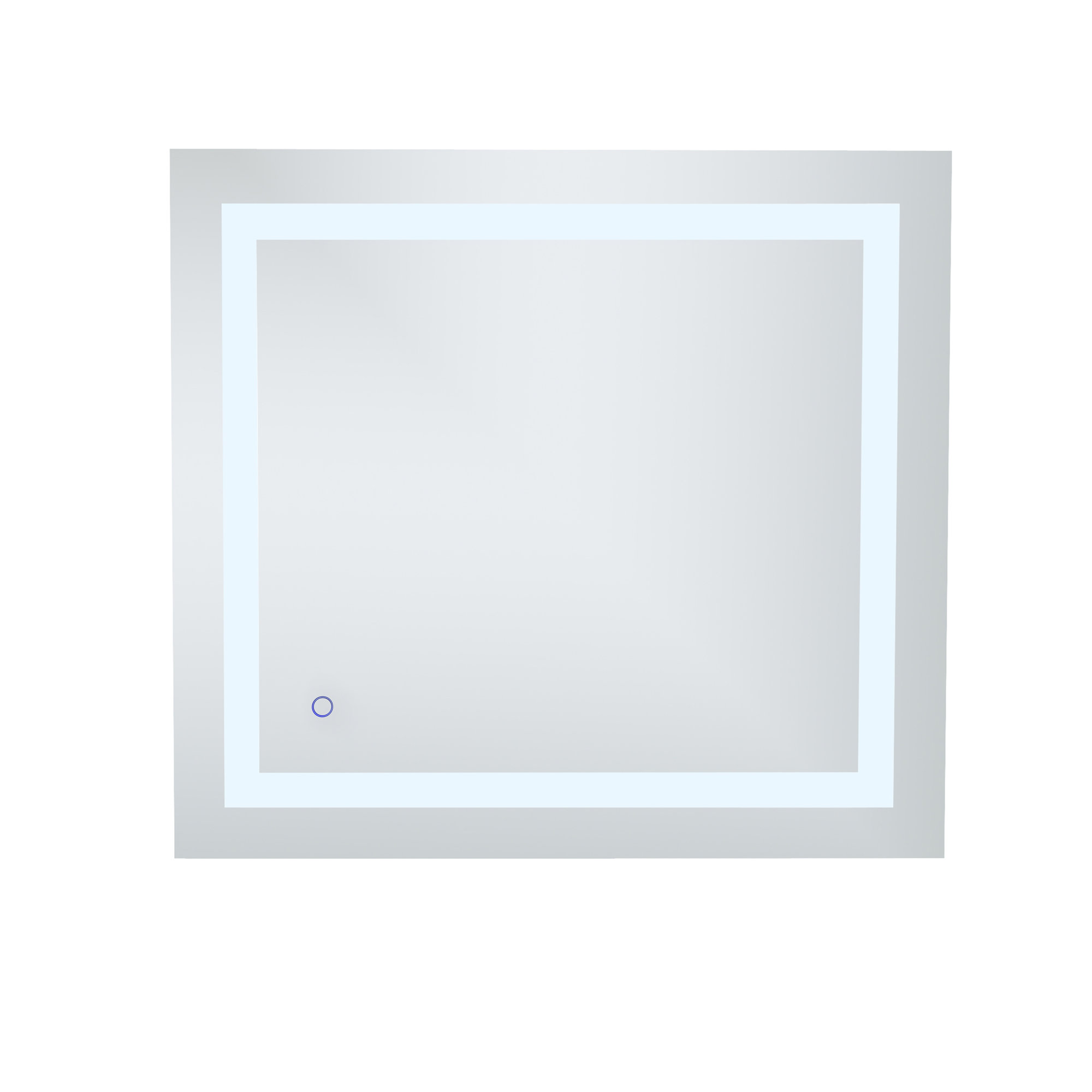 Scoles Flat Wall Mirror, 30" x 27"