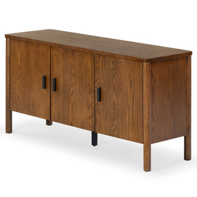 Kaplan Wood 3-Door Sideboard