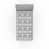 Gris anthracite, gris, blanc / floral est en rupture de stock