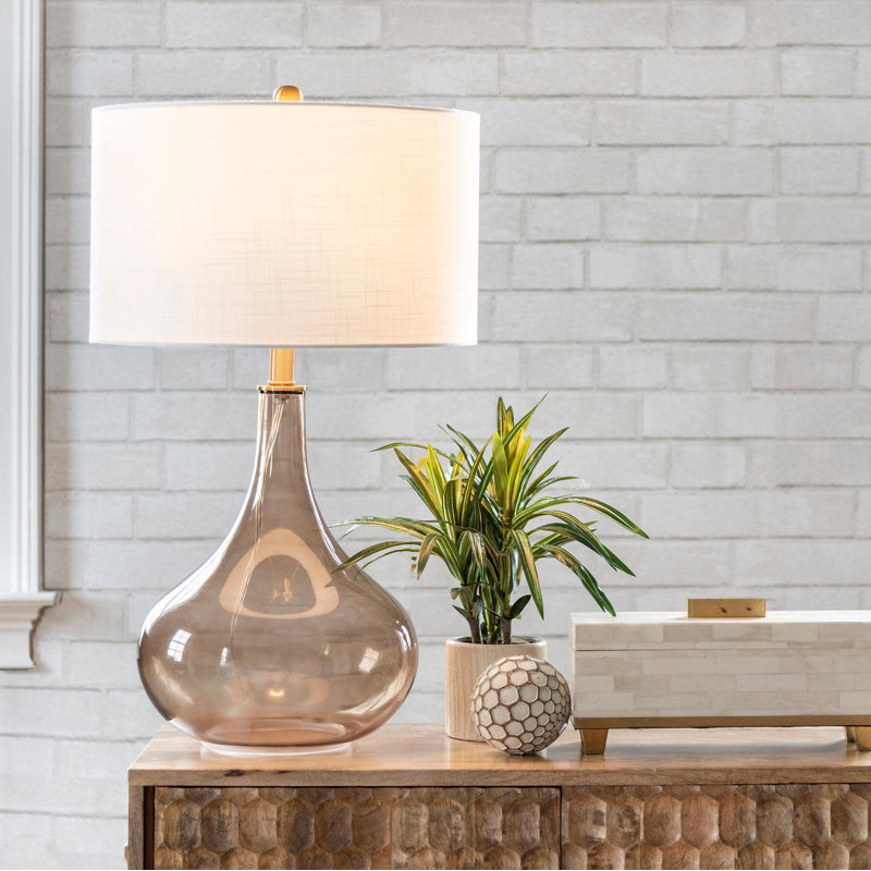 Lampe de table ambre 25,5 po Maxfield