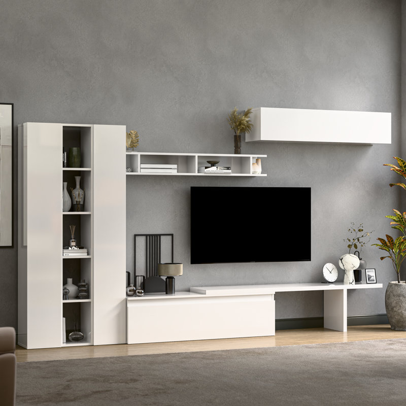 Ghent Entertainment Centre, White