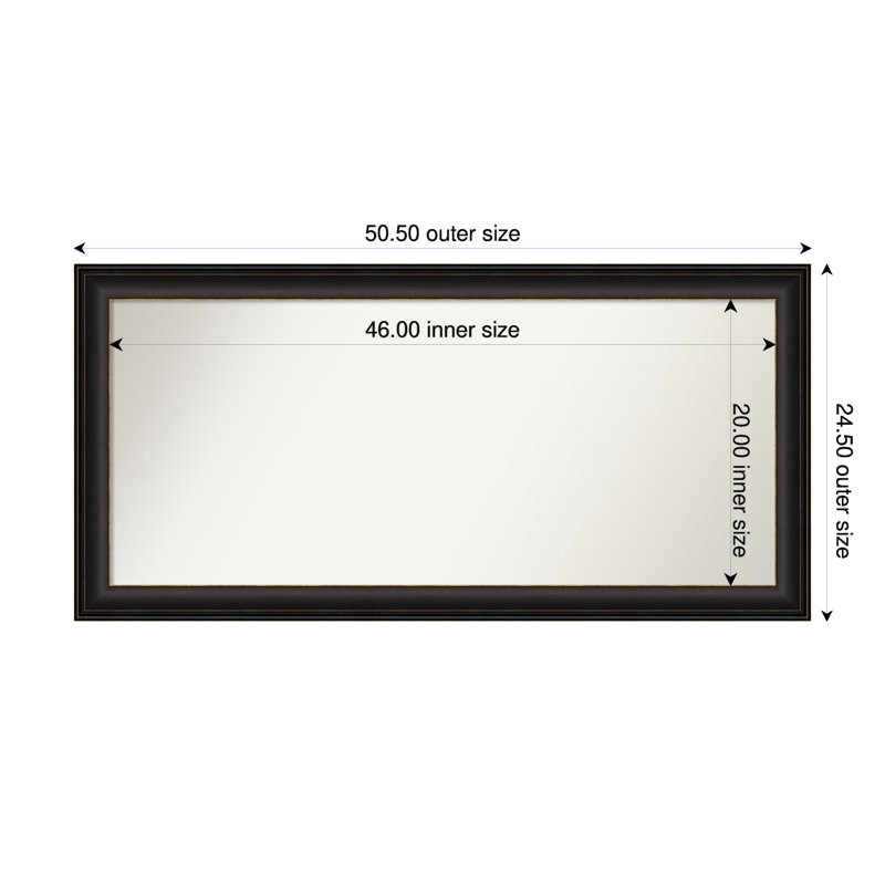 Tavalas Wall Mirror, Rectangle, 31.5" x 34.5"