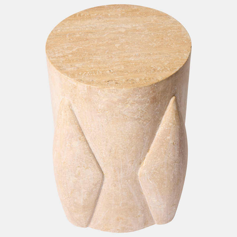 Tusk Stone End Table
