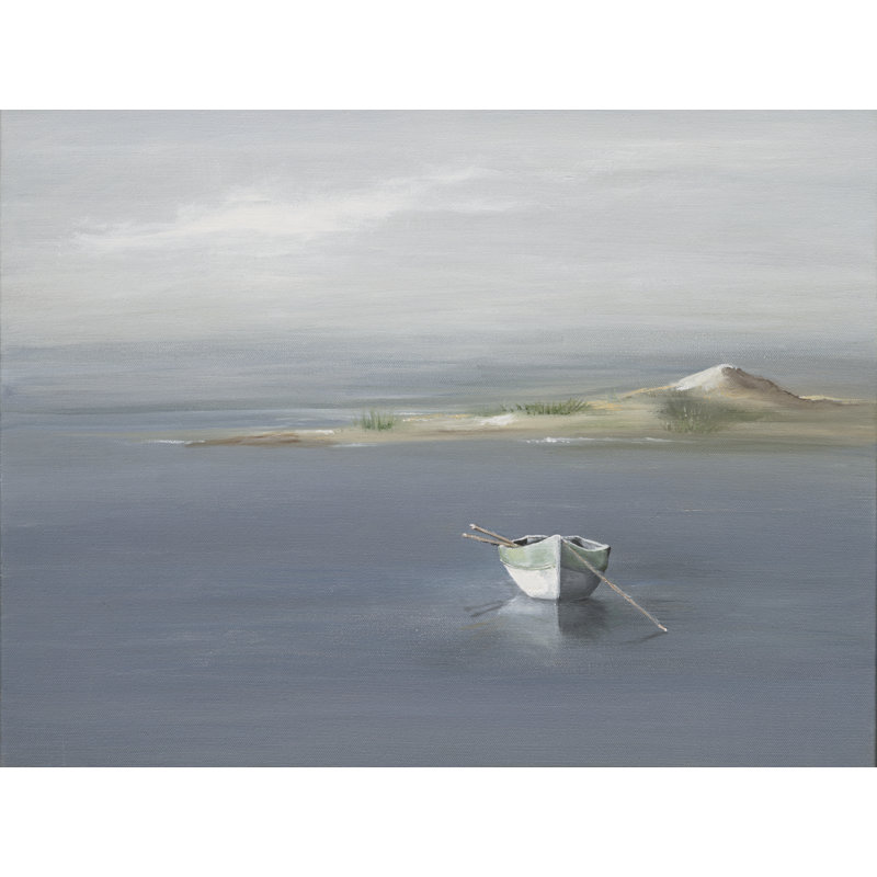«In the Calm» - reproduction d'art, H 12 po x l 16 po x P 1,5 po, Toile tendue