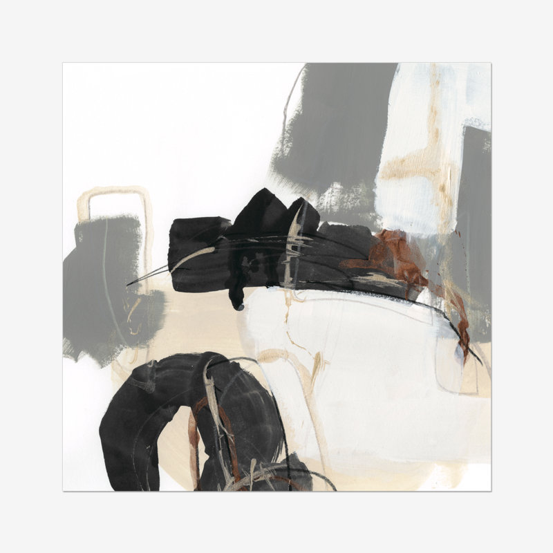 Essential Gesture I by June Erica Vess - Painting, 76cm H x 76cm W, Paper Print