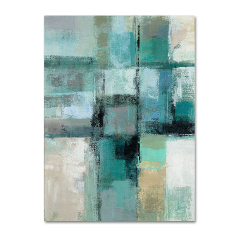 « island teintes crop i », reproduction d’art sur toile, H 47 po x l 35 po x P 2 po
