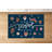 Gingerbread Home Sweet Home Dk Blue Low Profile Kitchen Mat-839518018-839518017