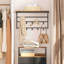 Biancha Metal Wall 10 - Hook Coat Rack