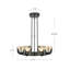 Colette Steel LED Chandelier by Elisa Carlucci-1984794912-1984794914-1984150021