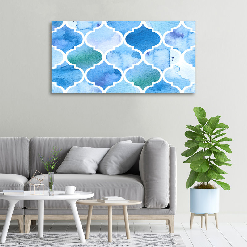 Moroccan Background - Print, Glass, 70cm H x 100cm W x 4cm D