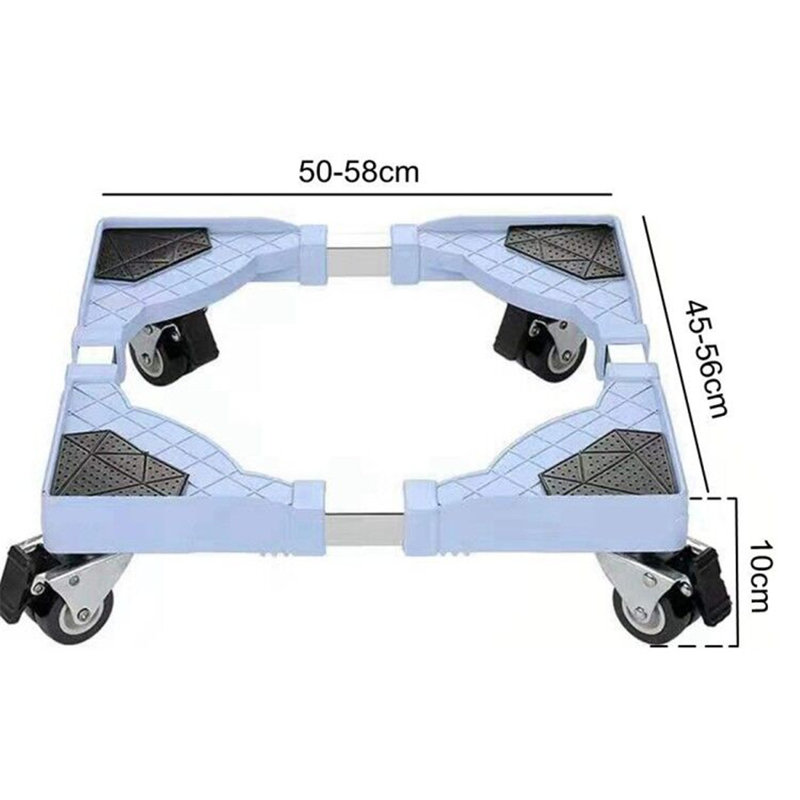 Universal Appliance Wheels Adjustable Fridge Freezer Trolley Roller With Casters