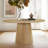 Brookelyne 4 - Person Dining Table Sets With 52'' Round Table & 4 Upholstered Fabric Chairs