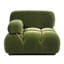 Fauteuil modulaire à bulles 36 po Marcel, velours performance vert olive Marcel-723816041