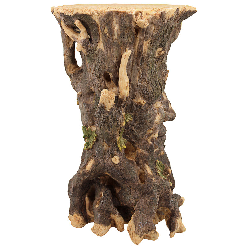 Craggy Bark Tree Ent Side Table