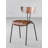 Modern And Simple Solid Wood Dining Chairs With Stackable Backrests