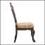 Chaise d'appoint rembourrée, siège de salle à manger confortable et élégant avec rembourrage doux pour les longs repas