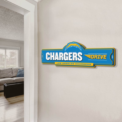 NFL Los Angeles Chargers Street Sign