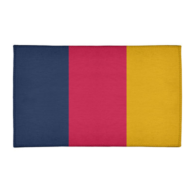 Chenille Striped Indoor Rug