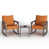 Gray Frame / Orange Cushion is out of stock