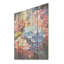 Hortensia bleu et orange en fleurs I - Hortensia, art mural sur bois de pin naturel-564181013