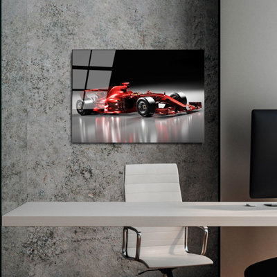 Elegant Decorative Tempered Glass Painting, 19.7 x 27.6 Inches | 100% Tempered Glass, Thickness: 0.16 Inches | Perfect for Home Decor, Living Room, and Office | Stunning Art Piece with Modern Aesthetic