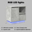 Bedside Cabinet With Drawer 2 Pcs 50 X 34.5 X 50 Cm-2017997331