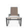 Holna Outdoor Rust-Resistant Metal Chaise Lounge