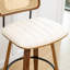 Swivel Upholstered Velvet Bar Stool with Solid Wood Frame-471004248-471004251-471004253