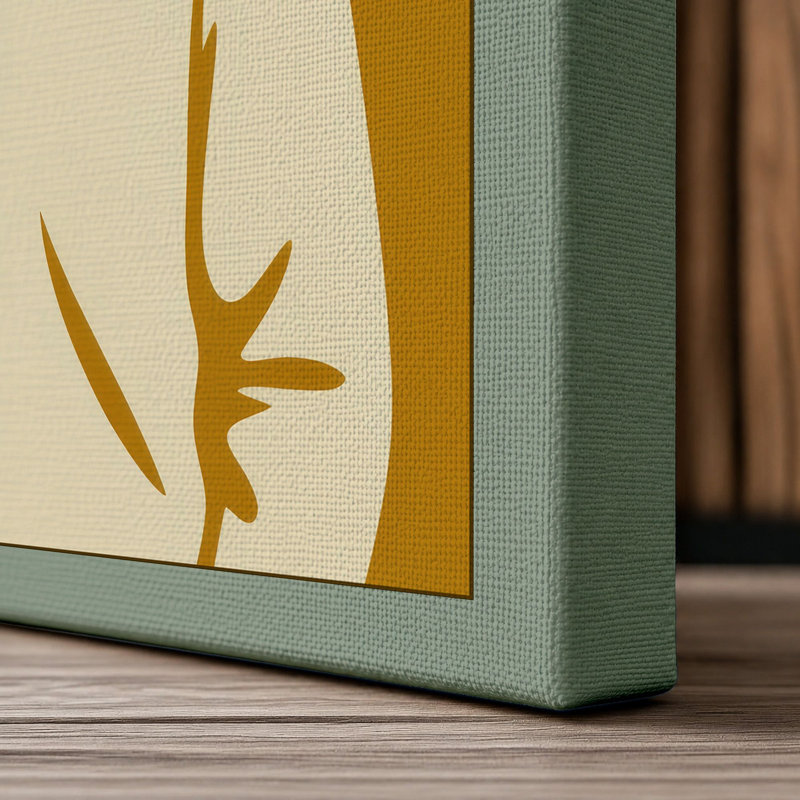 Horse Head Executive Modern - Wrapped Canvas, 18x12 - 45.7 x 30.5 cm, Sage Border