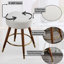 Tabouret MoMo Boucle