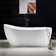 67'' x 28.25'' Freestanding Soaking Acrylic Bathtub