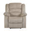 Fauteuil inclinable en tissu de microfibre transitionnel-1172658072