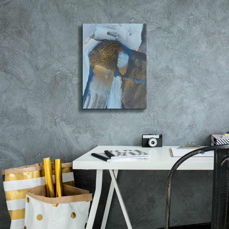  «Mesmerize 5» par Lori Arbel, art mural sur toile, 12 po x 16 po