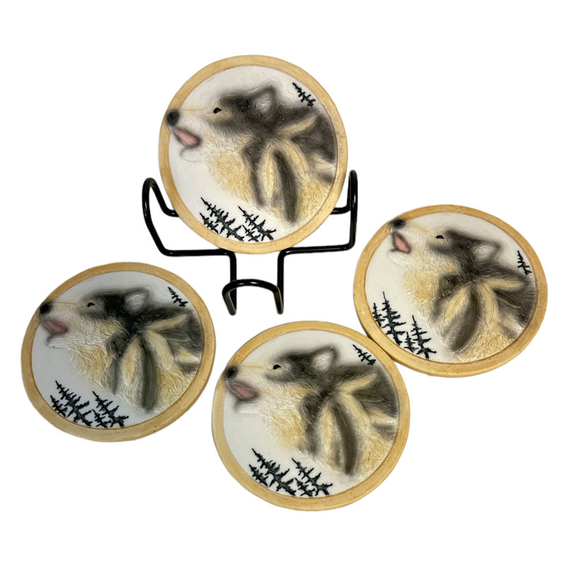 HOWLNG WOLF COASTERS