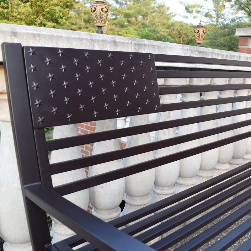 Banc de jardin en métal Lisinces