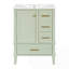 Meuble-lavabo 24,8 po avec lavabo en céramique-504103619