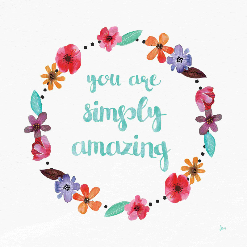 Simply Amazing I - bleu, H 20 po x l 20 po