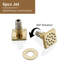 Système de douche thermostatique à 3 fonctions 12 po avec pomme de douche carrée-119149791