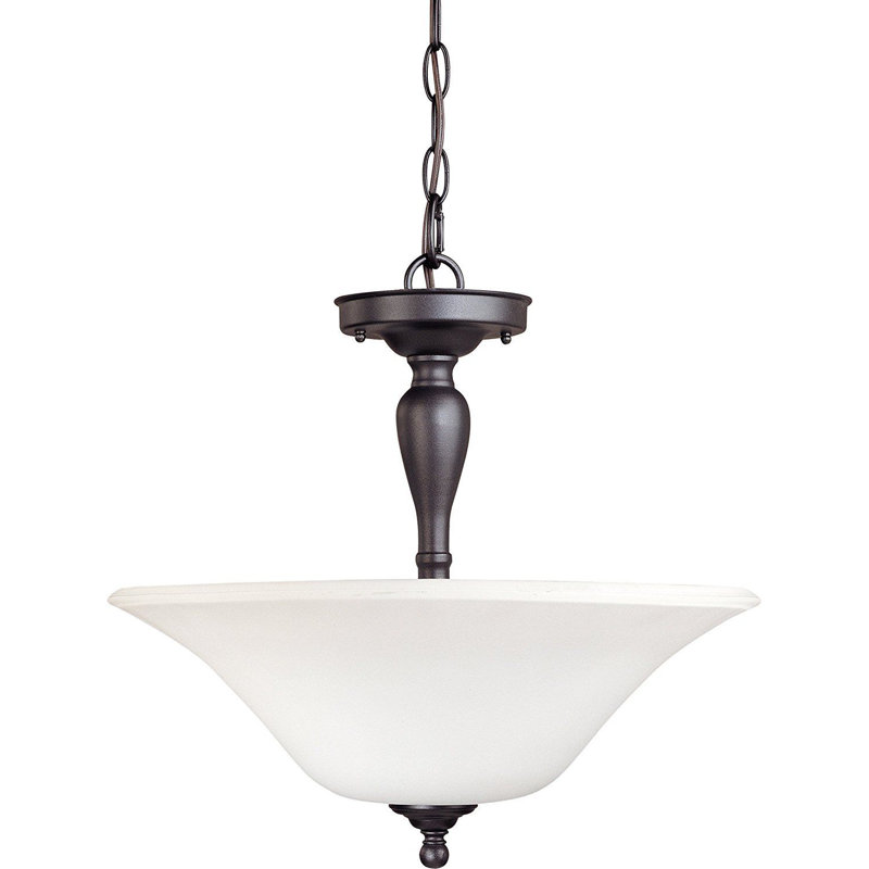 Luminaire suspendu bol 3 lumières unique Engebretson